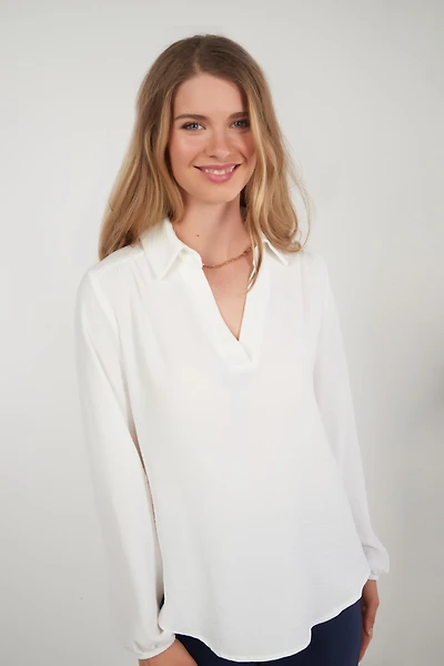 Blouse à manches longues - ARISTA-COL (R-A9)