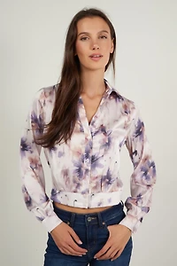 Blouse courte fleurie - FINAY2F (E-B1)