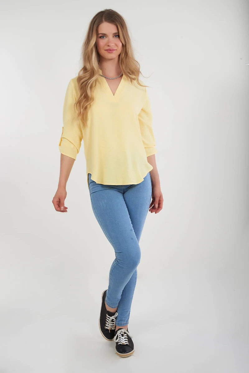 Blouse à manches trois-quarts - ARIS-L (R-A2)