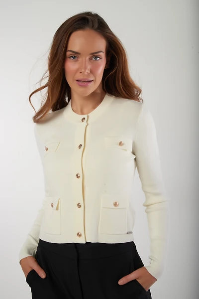 Cardigan avec poches - MILTON (E-B5)