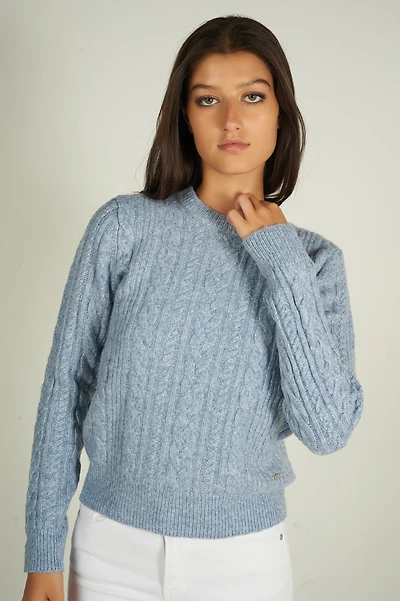 Cable-knit sweater - MAGNOLIAN (E-C12)