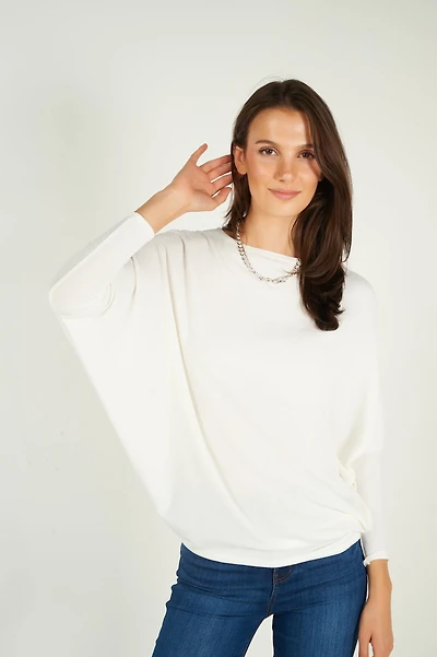Batwing Sleeve Top - 9910-Z1 (R-B17)