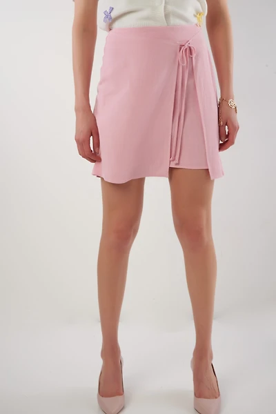 Short wrap skirt - CHANTAL (R-A16)