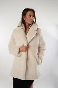 Manteau long en fourrure - ALEX (E-C4)