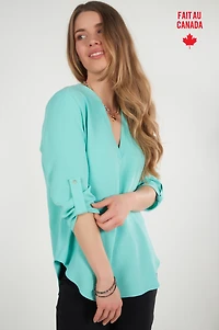 Blouse à manches trois-quarts - ARIS-S26 (R-B2)