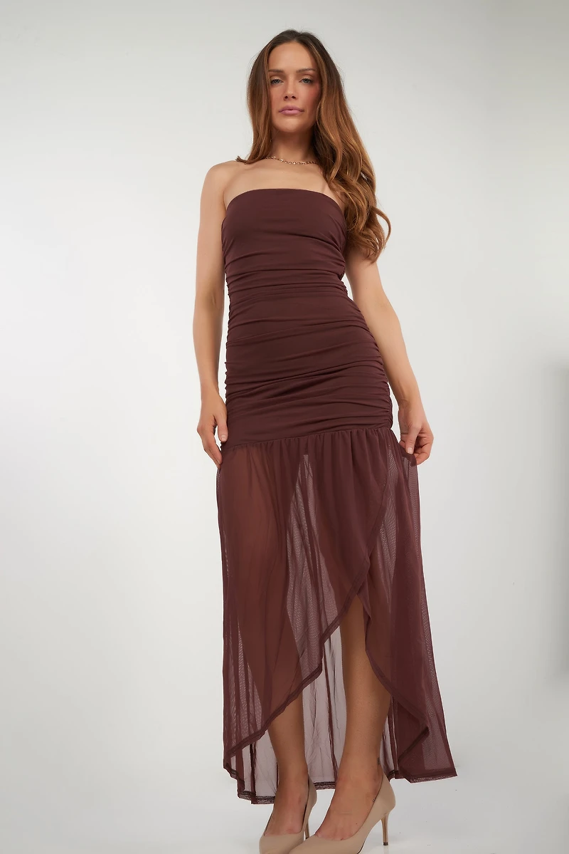 Robe bustier en mesh - MD2518 (R-B3)