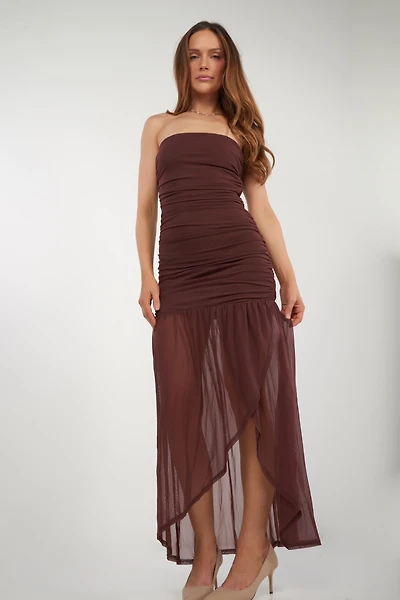 Robe bustier en mesh - MD2518 (R-B3)