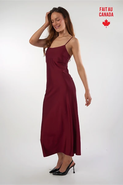 Robe maxi brillante - TISHA (R-C14)
