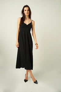 Robe midi à dos ouvert - D6A4400 (E-A15)