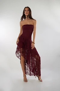 Robe tube asymétrique - DD4500C (E-A16)