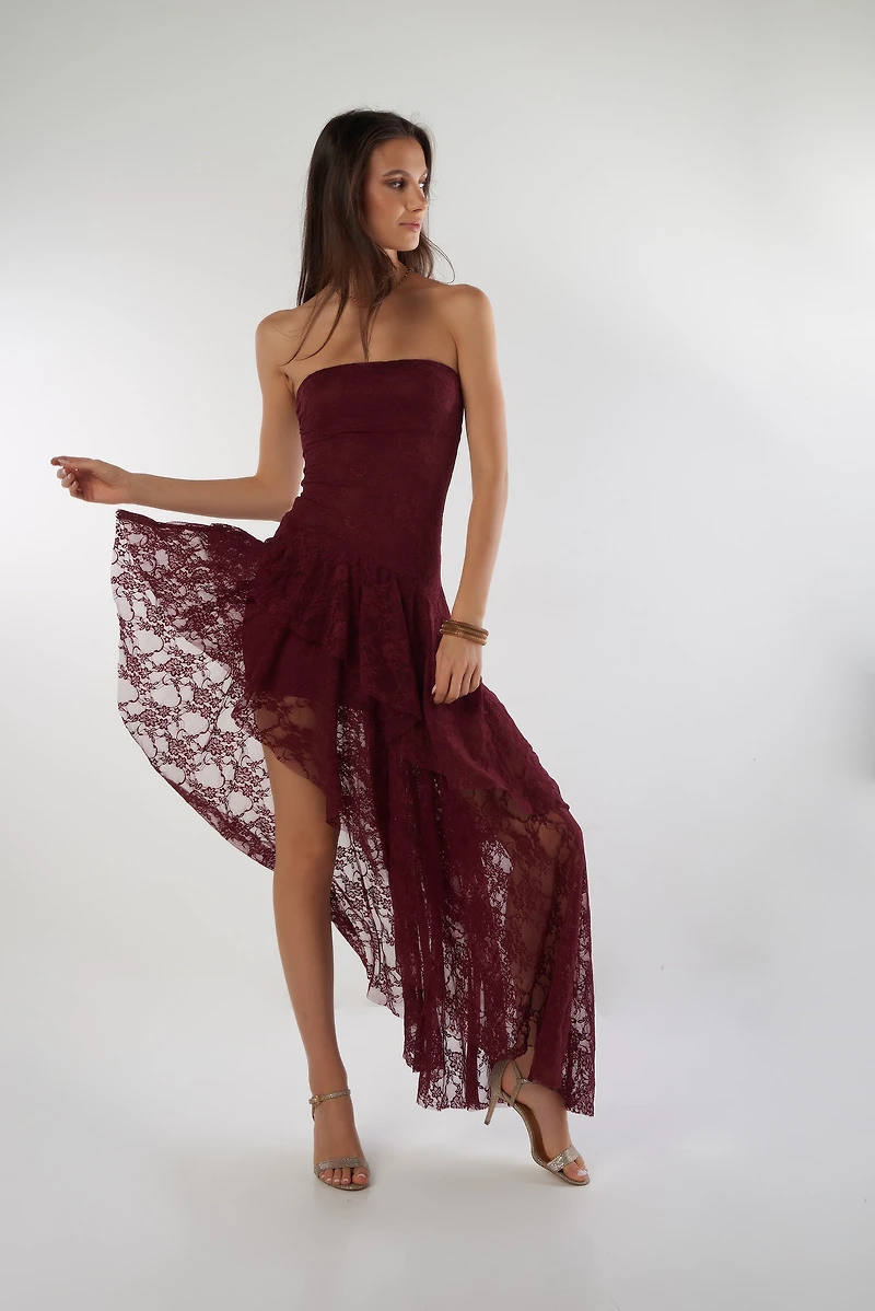 Robe tube asymétrique - DD4500C (E-A16)