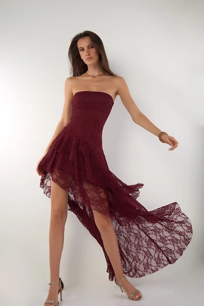 Asymmetrical tube dress - DD4500C (E-A16)