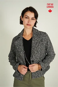 Veste sherpa en tissu bouclé - KOKO (R-A11)