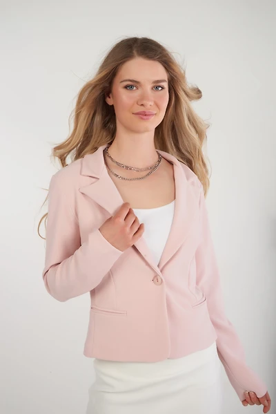 Short women's blazer - DIME-BND (R-B19)