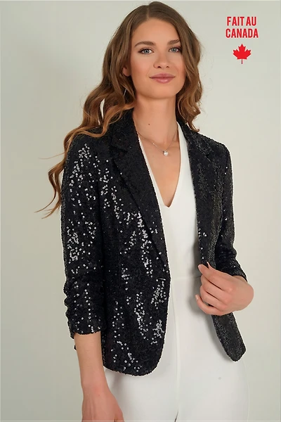 Veston brillant à manches trois-quarts - SWINA-H2 (R-B16)