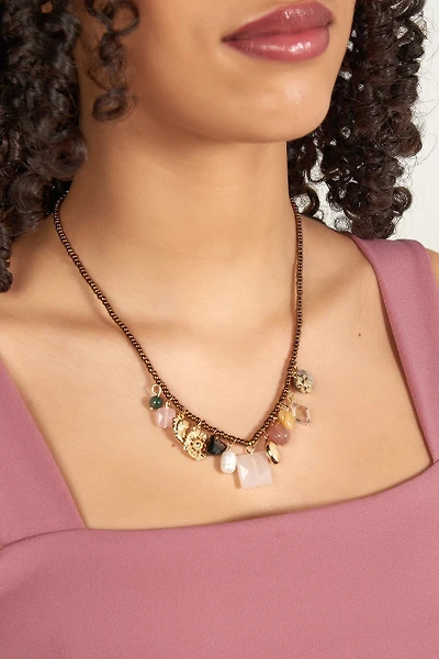 Collier Multibreloques - C1207 - VENTE FINALE