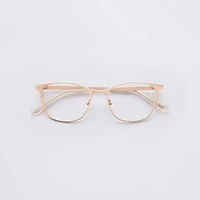 Meryl - Matte Rose Gold Glasses 