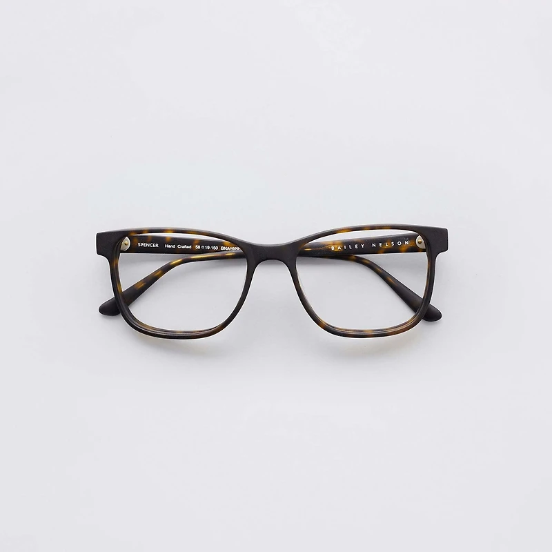 Spencer - Matte Mahogany Glasses 