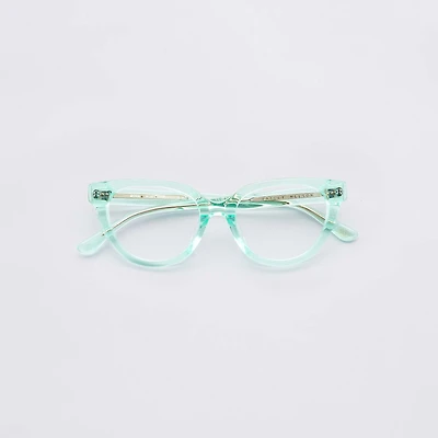 Asha - Aqua Glasses 
