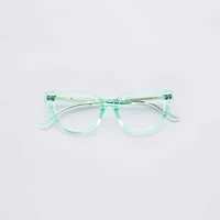 Asha - Aqua Glasses 
