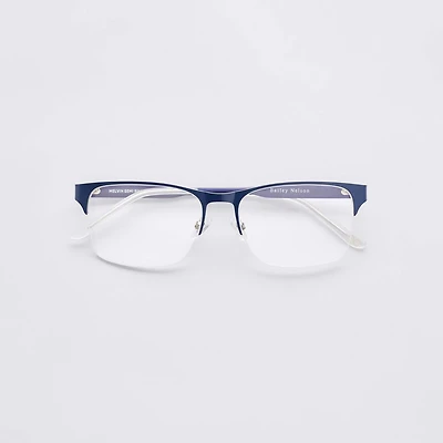 Melvin Semi Rimless - Navy Glasses 