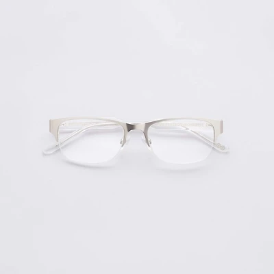 Leigh Semi Rimless - Silver Glasses 