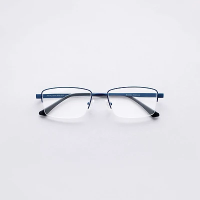 Marc Semi Rimless - Navy Glasses 