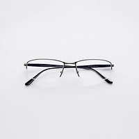 Finn Semi Rimless - Black Glasses 
