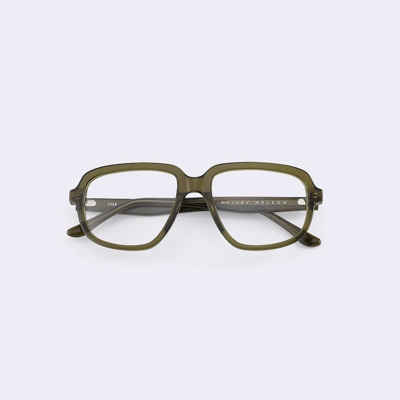 Cole - Olive Glasses