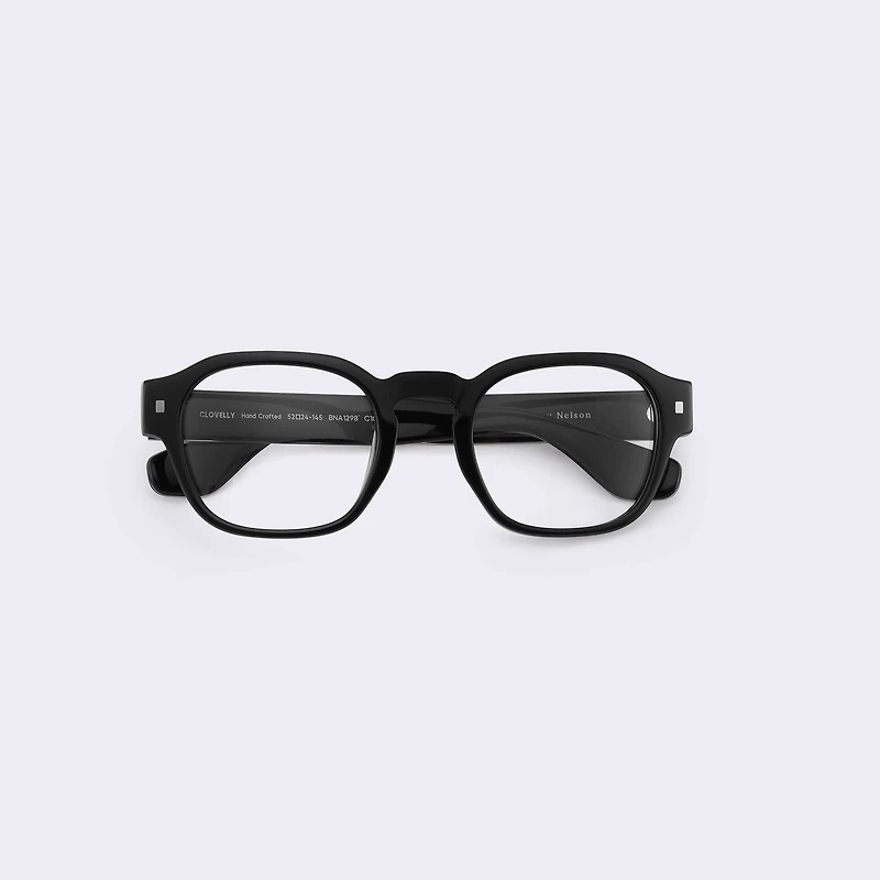 Clovelly - Black Glasses 