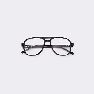 Pedro - Mahogany Glasses 