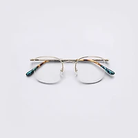 Theodore Semi Rimless - Gold Glasses 
