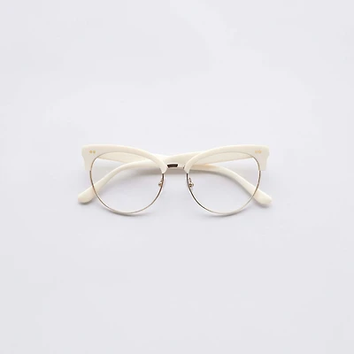 Jacqueline - Bone Glasses 