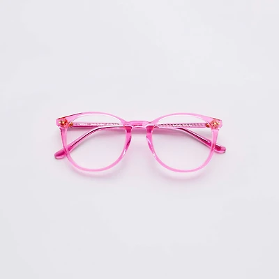 Wells - Hyper-Pink Glasses 