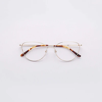 Shirley - Gold Glasses 