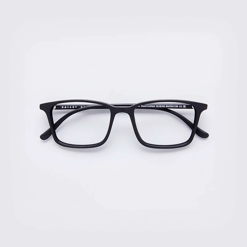 Hank - Matte Black Glasses 