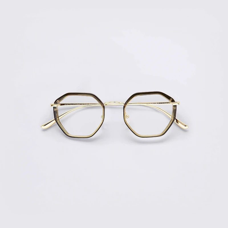 Reba - Khaki Glasses 