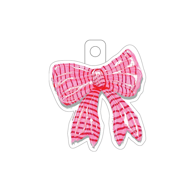 Pink Bow Decal