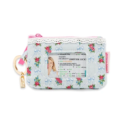 Lace ID Wallet in Bow Floral