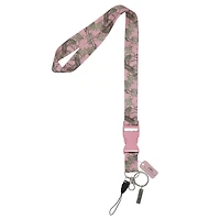 Breakaway Lanyard in Pink Camo