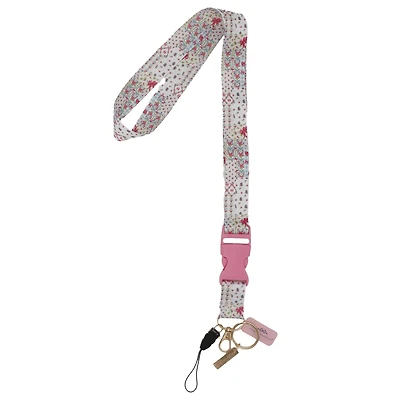 Breakaway Lanyard in Quilted Ribbon