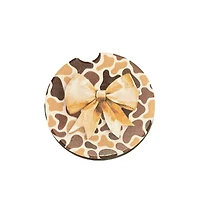 Camo Bow Car Coaster