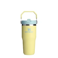 The 14oz IceFlow Flip Straw in Pomelo