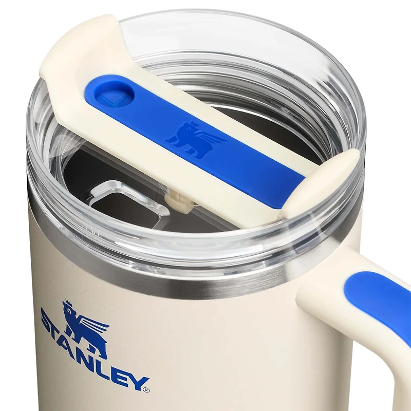 The 40oz Quencher H2.0 Flowstate™ Tumbler In Cream Royal