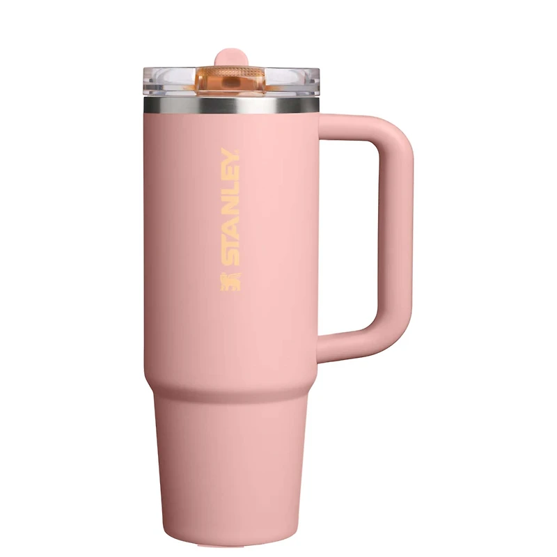 The 30oz Quencher ProTour Flip Straw in Peach Rose