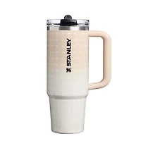 The 30oz Quencher ProTour Flip Straw Handled Tumbler in Champagne Plus