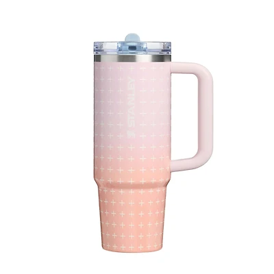 The 30oz Quencher ProTour Flip Straw Handled Tumbler in Sorbet Plus
