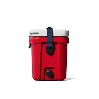 Red, White, and Navy Roadie 15 Cooler
