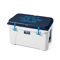 Blue & White Anniversary Tundra 45 Cooler