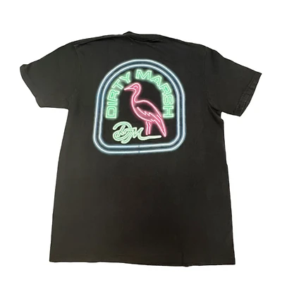 Neon Tombstone Short Sleeve T-Shirt Black